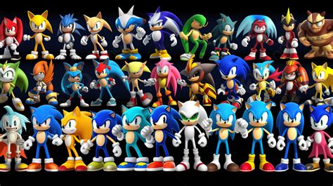 personagens de sonic|Todos os Personagens do Sonic: Lista Completa de Todos os。